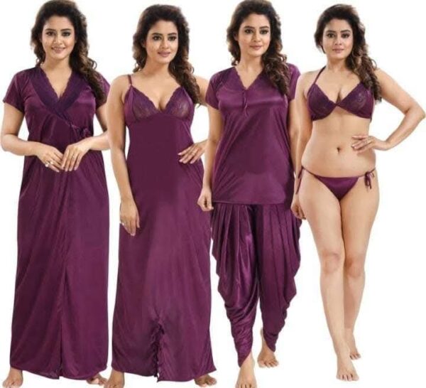 6 part dhuti best quality nighty