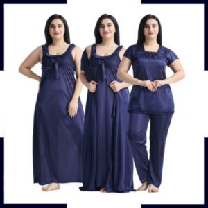 4 Part New Model Night Dress