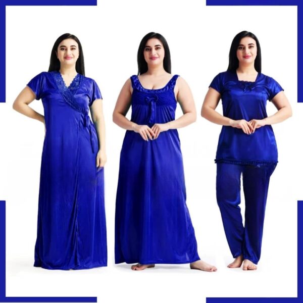 4 Part New Model Night Dress