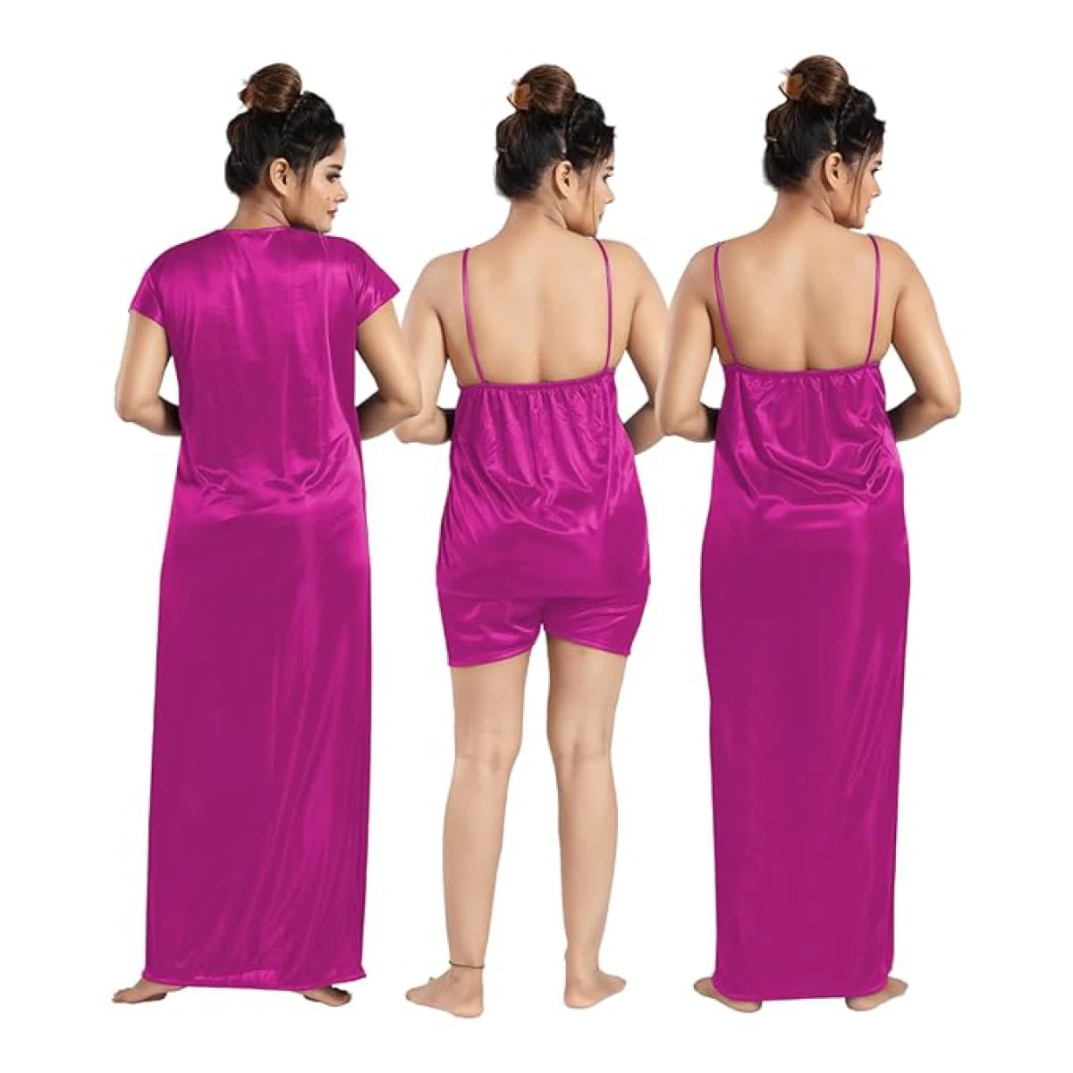 6 Part Nighty Dress Best Quality - Image 2