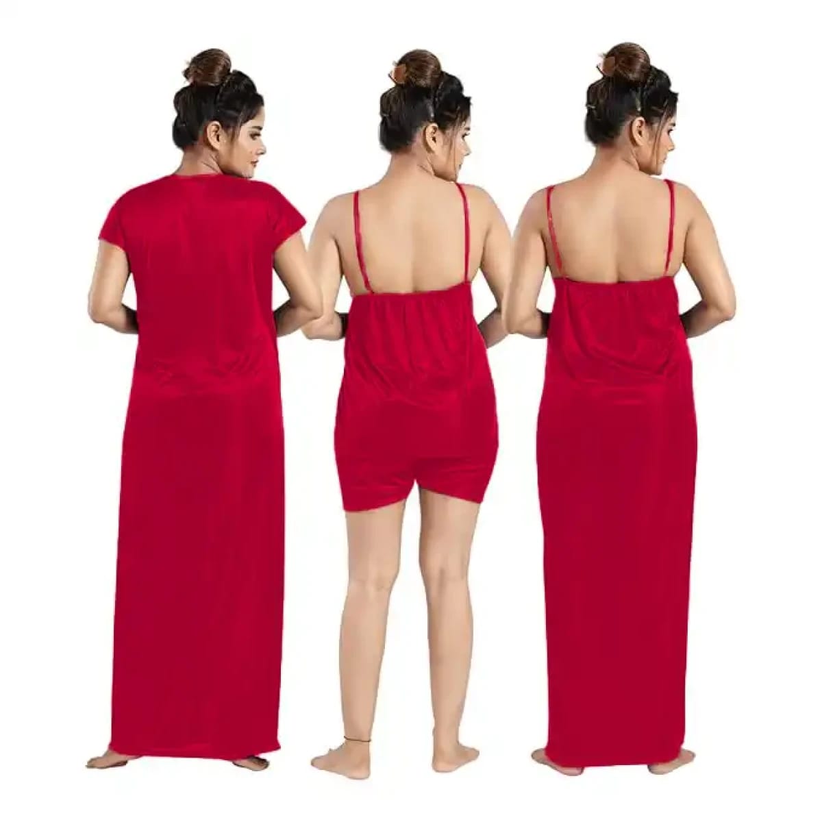 6 Part Nighty Dress Best Quality - Image 2